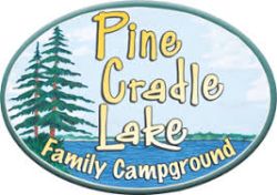 Pine Cradle Lake Family Campground Logo