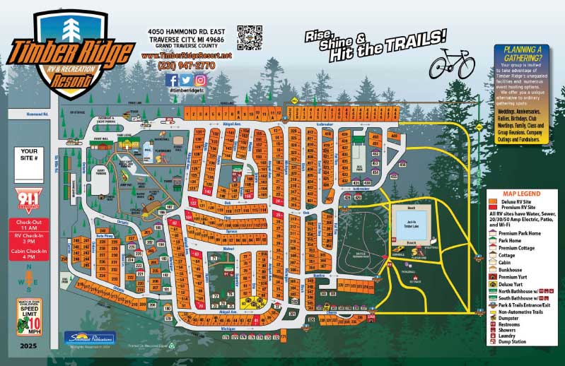2026 Timber Ridge Park Map